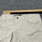 Kuhl Shorts Womens Size 6 Tan Cargo Hiking Outdoor Casual Herringbone Pockets
