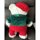 2001 Dan Dee Snowflake Teddy Bear Christmas Holiday White Stuffed Plush 18  