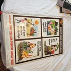 Vtg Original 1959 Forest Service Smokey Bear Forest Fires Poster Card Stock   