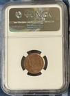2012 - Canada 1 - One Cent - Copper Plated Steel - 1c - Ngc Ms 67 Rd - Last Year
