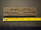 Antique Metal Letterpress Printer Block Wostenholm Celebrated Carvers