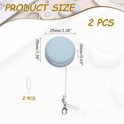2pcs Mobile Phone Screen Cleaner Blue Phone Screen Cleaning Wipes