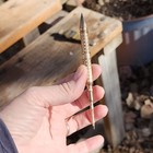 Vintage Retractable Dip Fountain Pen Solid Gold Nib Mechanical Pencil