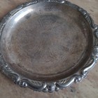 Vintage Silver Plated Coaster From Italy