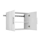 Hangups White Wood Wall Garage Cabinet 30 w X 24 h X 16 d With Shelf