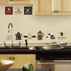 Coffee House 31 Big Wall Stickers Room Decor Kitchen Labels Cups Pot Sign Decals