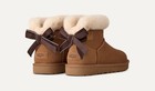 New Ugg Mini Bailey Mixed Bow Women s Boots Shoes Chestnut Size Us 8