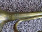 Antique Military U s  Regulation Brass Bugle - Made In Usa