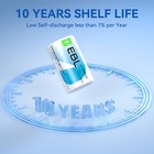 6-48pack 1000mah Cr2 Industrial Lithium Battery Dl-cr2  Photo Batteries  3v Lot