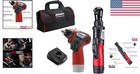 Acdelco K1 G12 Series 12v Cordless Brushless Ratchet   Impact Wrench Combo