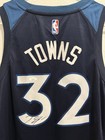 Karl-anthony Towns Autographed Signed Minnesota Timberwolves Jersey Jsa Coa