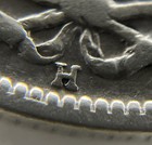 1902h Canada Silver 25 Cent  Vg Condition Cleaning  D-366