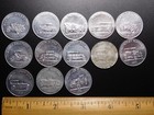 17  Tokens Coins   13  Antique Car Coin Series  1  Car Wash  1  Ford  1  Shell  