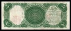 1907  5 Woodchopper Large Size Very Fine  Legal Tender United States Note 