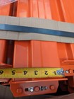 Teardrop Pallet Racking Step Beam - 108 x5  - 5 400 Lb Capacity - New
