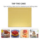 10 Pcs Golden Cake Pads Cardboard Cake Pads Cake Board Paper Cake Pads