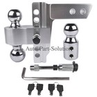 12500 Lbs Gtw-tow Hitch Trailer Hitch Fits 2  Receiver  6  Drop rise Heavy Duty