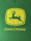 John Deere Classic Green T Shirt Yellow Logo Men s L Large