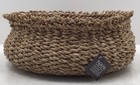 Napa Home   Garden Seagrass Loop Baskets Set Of 3 Storage Home Decor Open Box