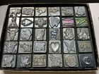 30 - Vtg Craftool Co Usa 3d  28   Midas  2  Pictorial Leather Stamps  1   x1 1 8   