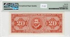 1968 Nicaragua 20 Cordobas Pick   118a Pmg 66 Epq Gem Uncirculated