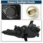 Led Headlight 2019-2024 Camaro Full Led Drl Black Housing Right Passenger Side