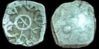    india    Ancient Gandhara Janapada Authentic Old 600 B c  Silver Coin Bowl Shape