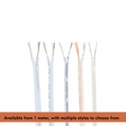 2- Core Pvc Flexible Cable 18 20 22 28 Awg Stranded Electrical Flex Wire Ul2468