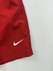 Nike Shorts Boys Large Red Dri-fit 9  Inseam Basketball Lightweight Athletic Gym