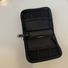 Case Logic Jdc-6 Six Pocket Usb Drive Carry Case 5 x3 5 x1 5  Black Zippered