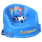 Cocomelon 15inch Toddler Feeding Booster Seat By Dream Gro  Blue Unisex