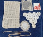 Lot Of 40 Vintage Cutter Craft Table Runners Linens Doilies