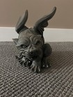 Gargoyle Statue  11x10  Nice Details - Plaster clay   8lbs