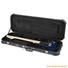 Ktaxon High Grade St Electric Guitar Square Hard Case Wood Shell Flat