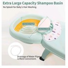 Hair Washing Station For Kids Seat Adjustable Foldable For 1 To 16 Years Old