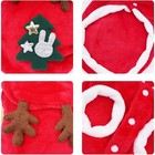 Christmas Costume For Pets Cat And Dog Holiday Party Outfit For Small Medium