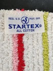 Vintage 3 Pc Startex Striped Kitchen Towel  Dishcloth    Pot Holder Brand New