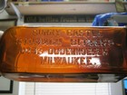  museum Quality  1880 s Red amber sunny Castle Stomach Bitters milwaukee