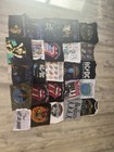 Vintage Band T-shirt Lot  25  Rock Concert Tour Graphic Shirts Reseller Box - 25