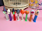Pez Vintage Original Halloween Lot Of 8 Figure Dispensers