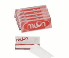 25 Pack 1 1 4 Moon Rolling Papers 77mm Equals 1 000 Leaves Red