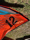 North Rebel Kitesurfing Kiteboarding 12m Kite W  Control Bar