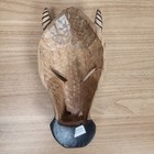 Jungle   Safari Zebra Mask Wall Hanging Tribal-style 9  Tall