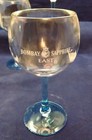 Bombay Sapphire Gin brandy  Acrylic Sipping Glass Lot Of 6 -  3 Oz new