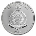 2025 Niue 1 Oz Silver  2 Marvel Captain America Vs Thanos