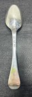 18th Century European Solid Silver  ag  8    Spoon 94 Grams Star Monogram