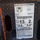 Hammer Black Widow 2 0 Hybrid  Bowling Ball 13 Lb    New In Box     032