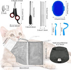 9 Pcs Cat Bathing Bag Set Cat Shower Bag Anti Bite And Scratch For Pet Grooming