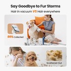 Oneisall Dog   Pet Hair Grooming Vacuum W  7 Pet Kit Trimmer  Open Box