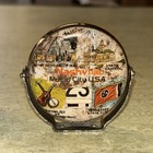 Vintage Metal Flip Perpetual Table Top Calendar-1960   s-nashville Music City Usa 